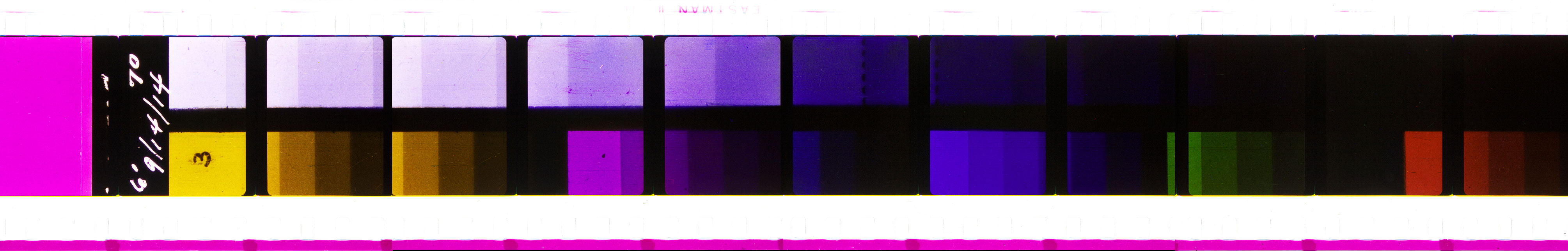 Cinecolor Test Strip