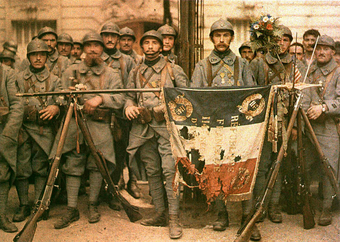 El 114 De InfanteríA, En ParíS, El 14 De Julio De 1917, LeóN Gimpel