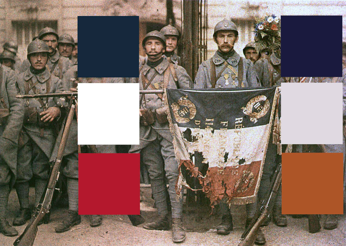 Matchsamples El 114 De InfanteríA, En ParíS, El 14 De Julio De 1917, LeóN Gimpel